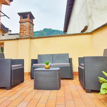 King Como Lake Center 9 Posti Letto- Grande Terrazza - 2 Bagni Privati Buitenkant foto