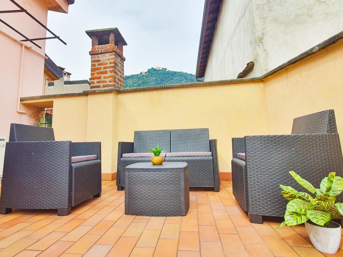 King Como Lake Center 9 Posti Letto- Grande Terrazza - 2 Bagni Privati Buitenkant foto